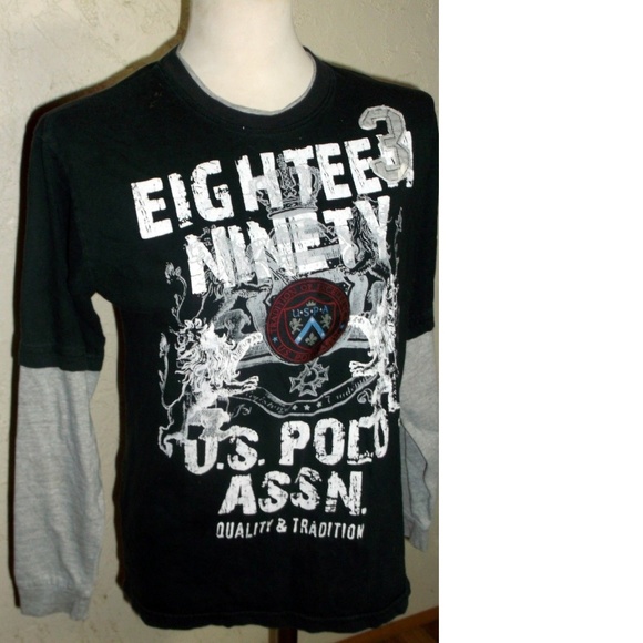 U.S. Polo Association Men's Eighty Ninety Shirt - Picture 4 of 5